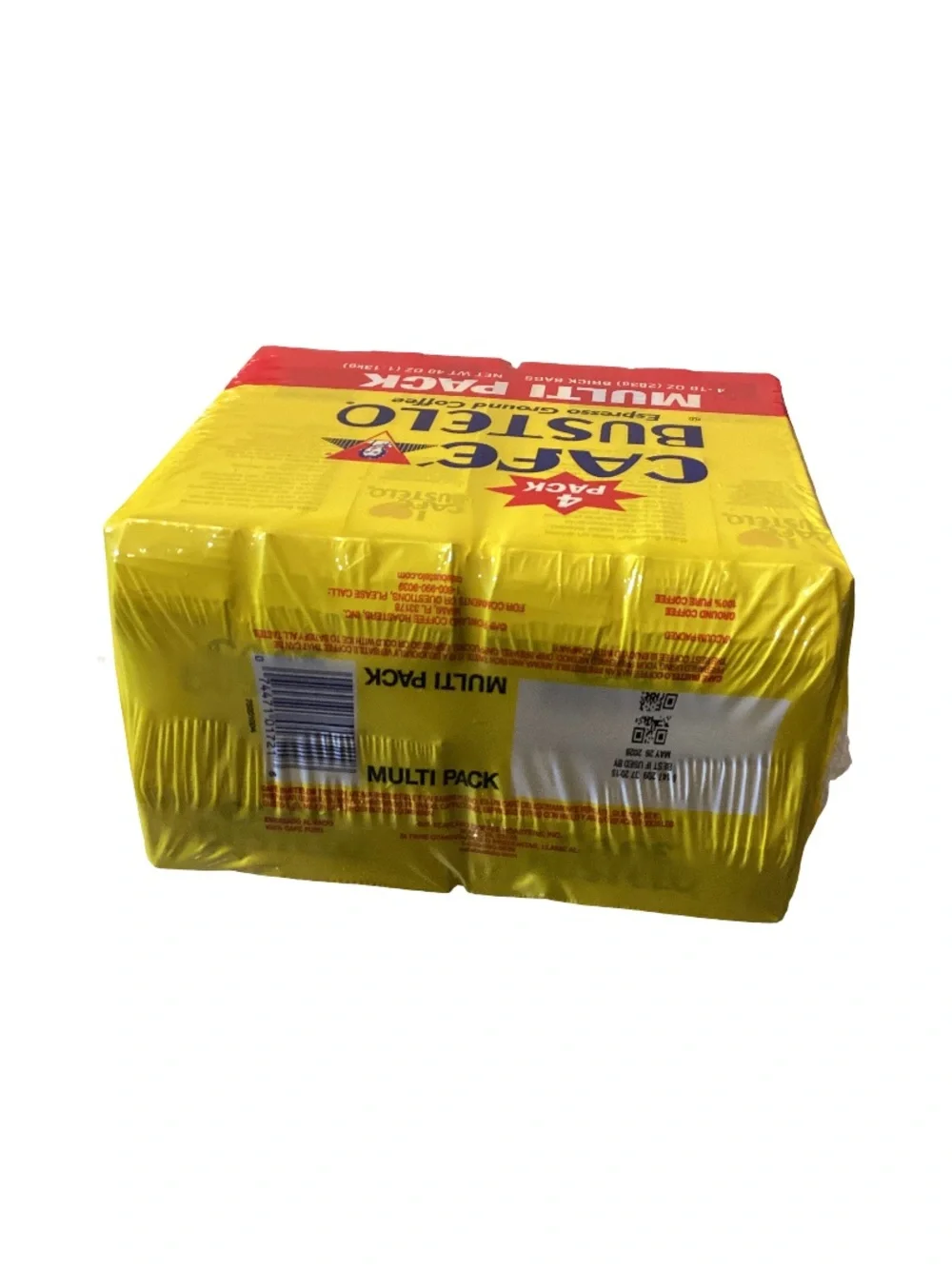 Café Bustelo Espresso Ground Coffee Multi Pack 4 x 10 oz Brick Bags 40 oz New